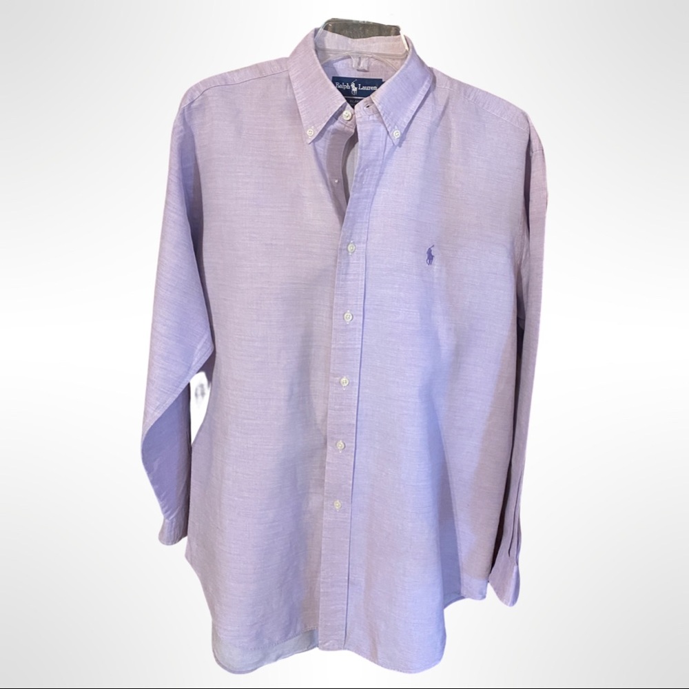 Mens Ralph Lauren Blake Style Lilac color button up